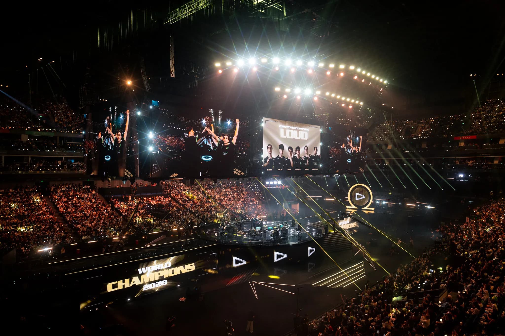 The VCT Champions 2026 arena in Shanghai