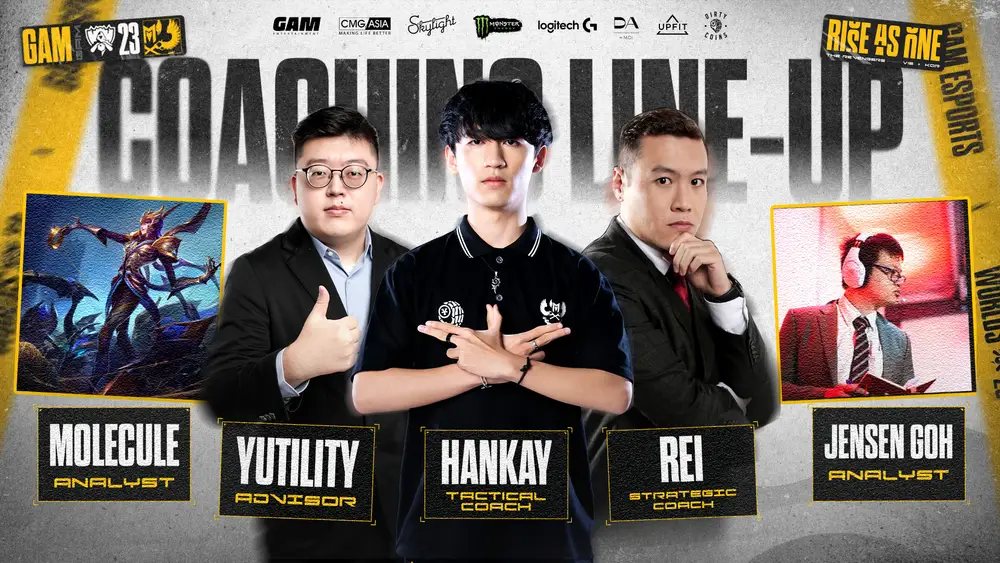 Ban huấn luyện của GAM Esports tại CKTG 2023