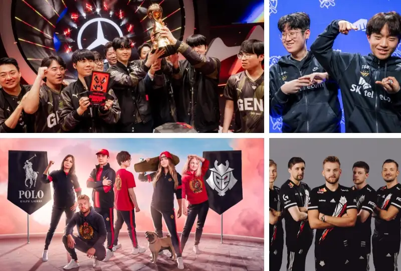 Các thương hiệu thời trang, giày dép xa xỉ đã hợp tác với Esports và Live Streaming trong những năm gần đây
