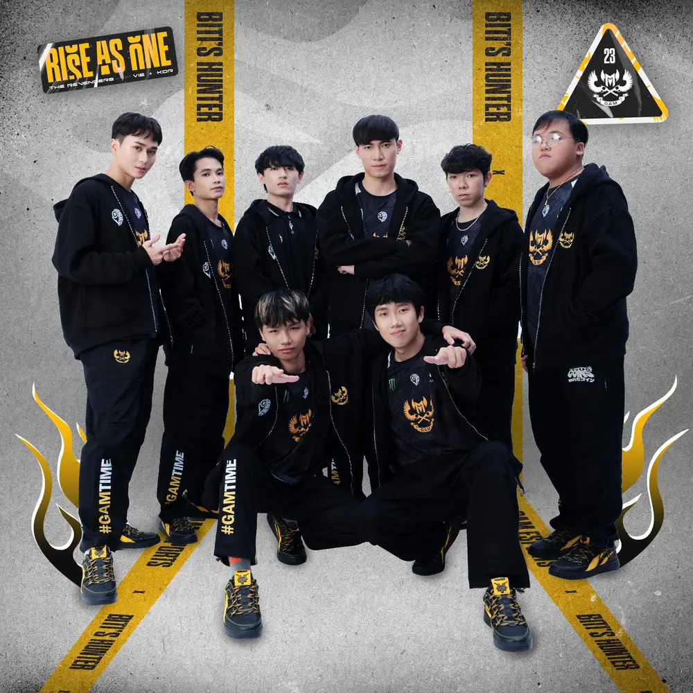 GAM Esports và DirtyCoins Ra Mắt Áo Đấu CKTG “The Revengers”