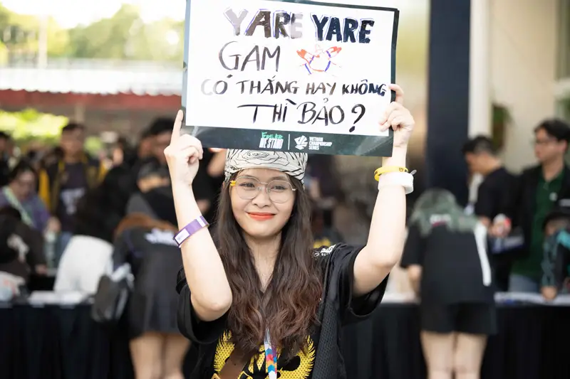 Slogan cổ vũ của các #GAMFAM