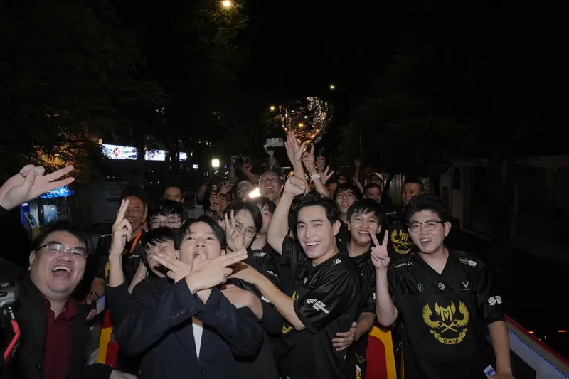 Không khi sôi động mừng chiến thắng của GAM Esports và các #GAMFAM