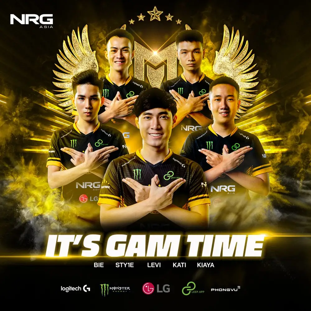 GAM giữ nguyên đội hình đương kim vô địch đến VCS Mùa Hè 2021