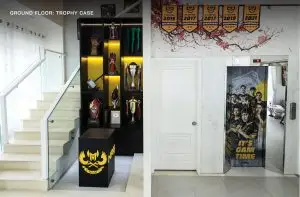 Góc truyền thống là nơi đầu tiên có thể nhìn thấy khi đặt chân vào NRG GAMing House.