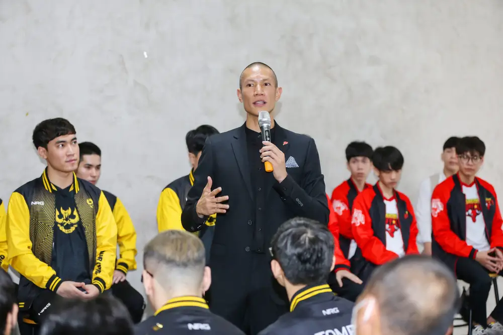 Ông TK Nguyễn tại Lễ ra quân của GAM Esports